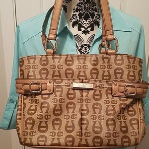 Etienne Aigner Leather Shoulder Bag